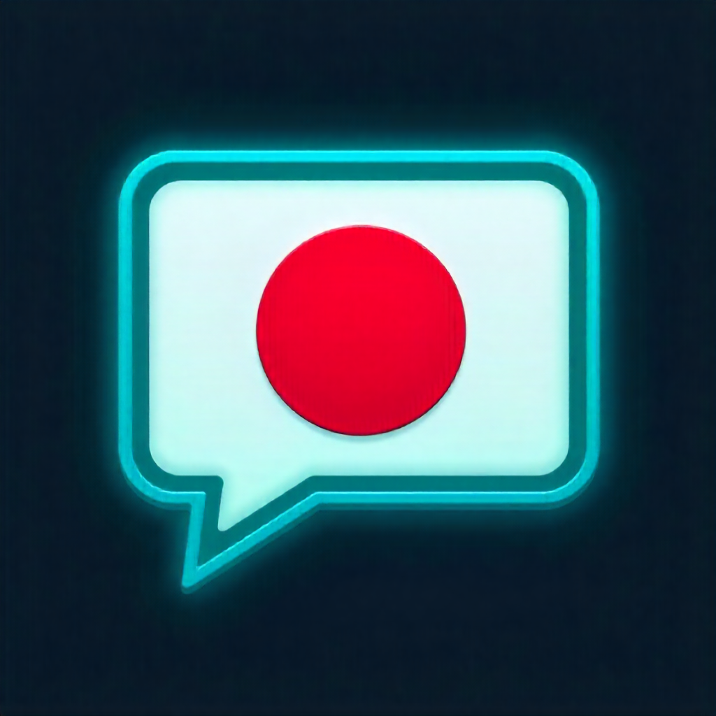 日本語対応アイコン