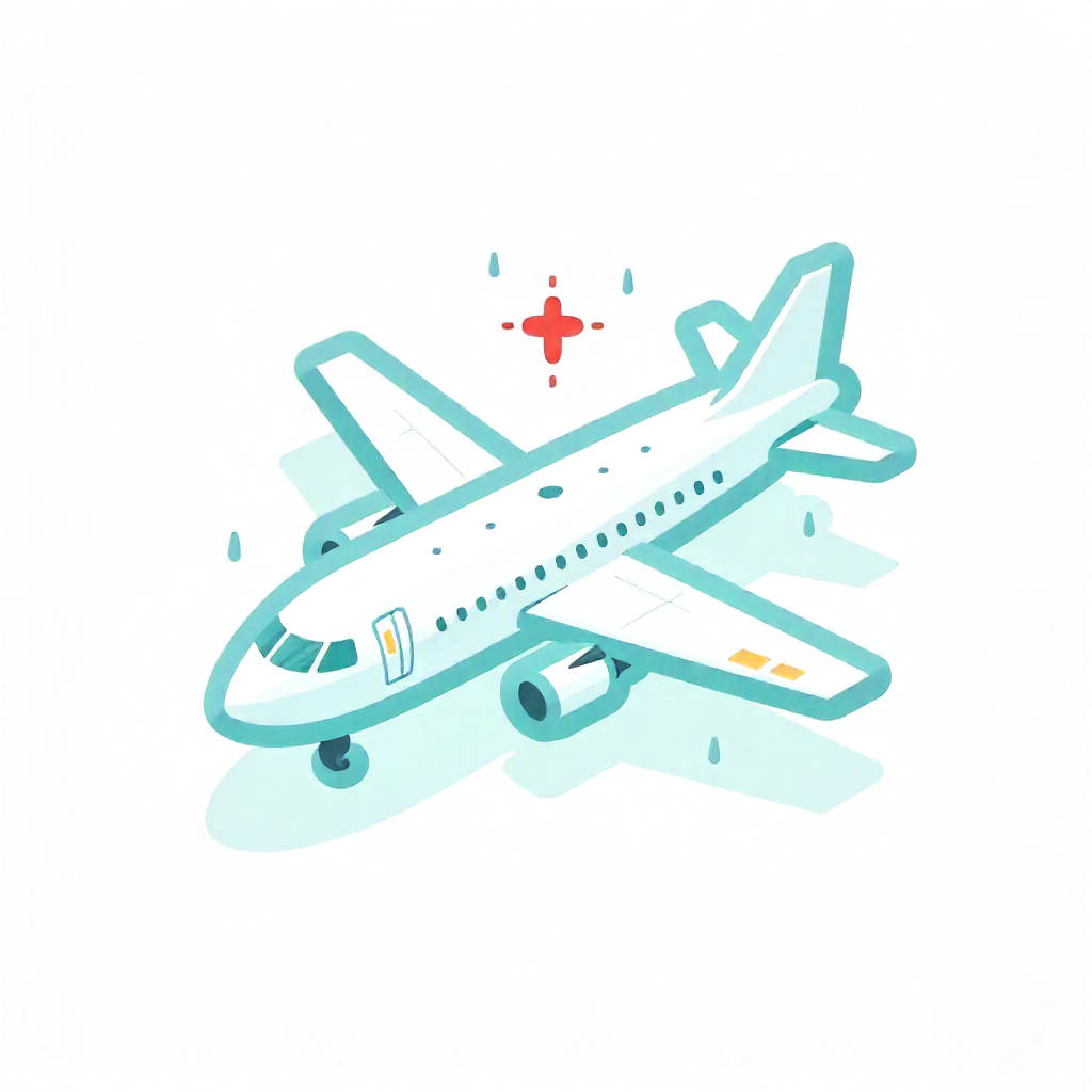 渡航不要アイコン